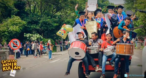 Film ini mengambil setting di kampus IPB © twitter/cakthemovie
