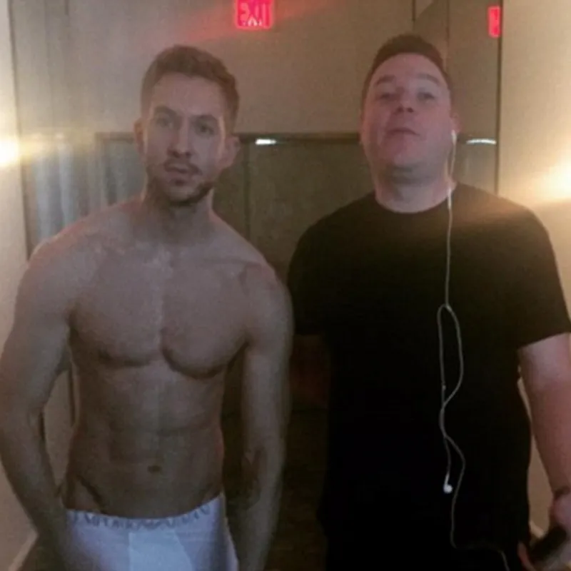 Calvin Harris © Instagram. 