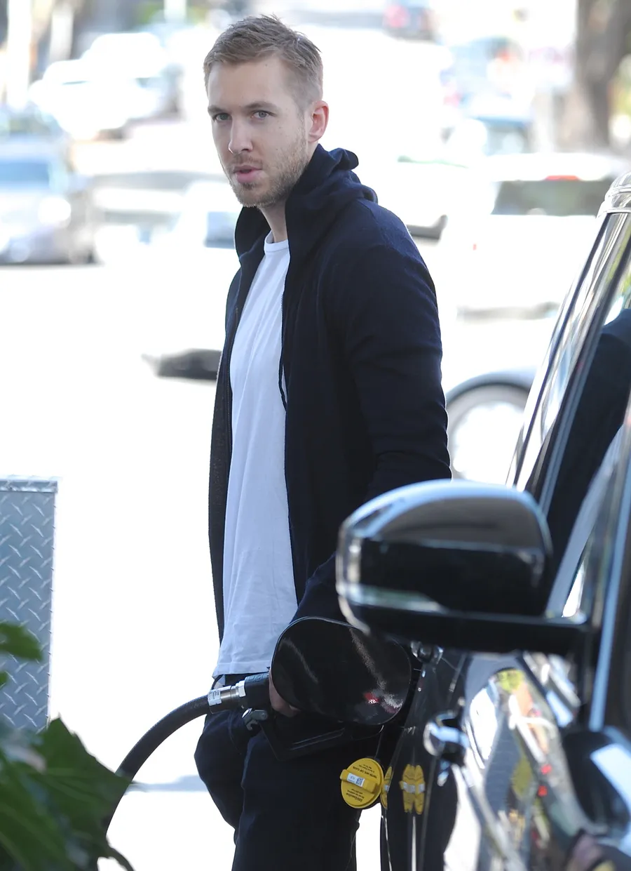 Calvin Harris dikabarkan alergi pada kucing milik Taylor Swift © Splashnews