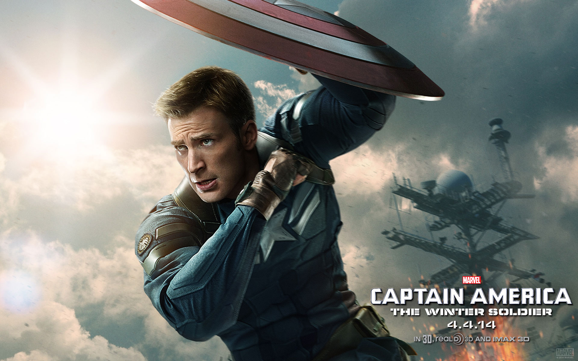 Chris Evans, sang Captain America, yang bakal mengejar kawannya sendiri, Iron Man/©Marvel