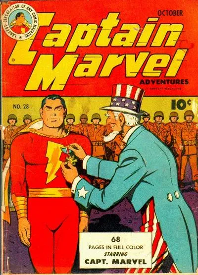 Komik Captain Marvel © dc.wikia.com