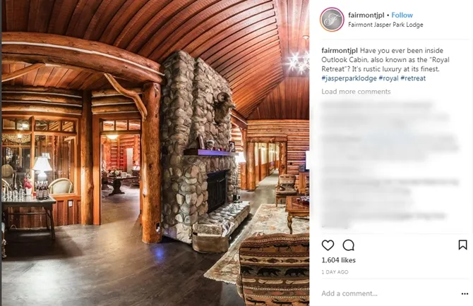 The Royal Cabin di Fairmont Jasper Lodge yang diisukan akan menjadi tempat bulan madu Meghan dan Harry. © instagram.com/fairmontjpl