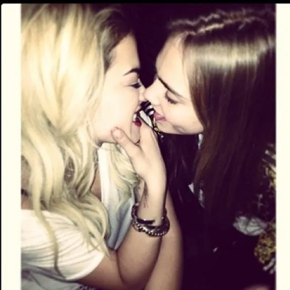 Rita dan Cara @ Instagram/Rita Ora