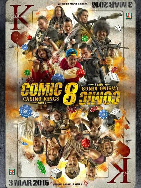 COMIC 8: CASINO KINGS PART 2 laris di bioskop tanah air @ Falcon