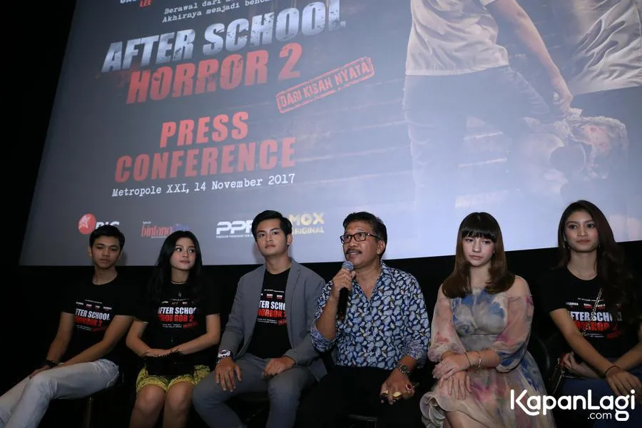 Cassie sempat histeris saat melihat hantu © KapanLagi.com®/Agus Apriyanto