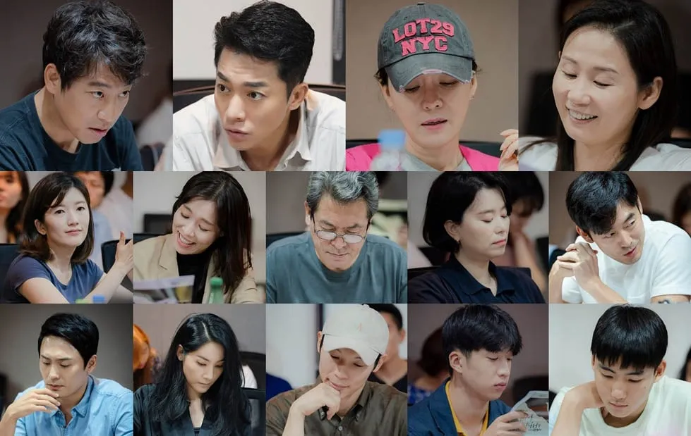 cast CRASH LANDING OF LOVE © tvN
