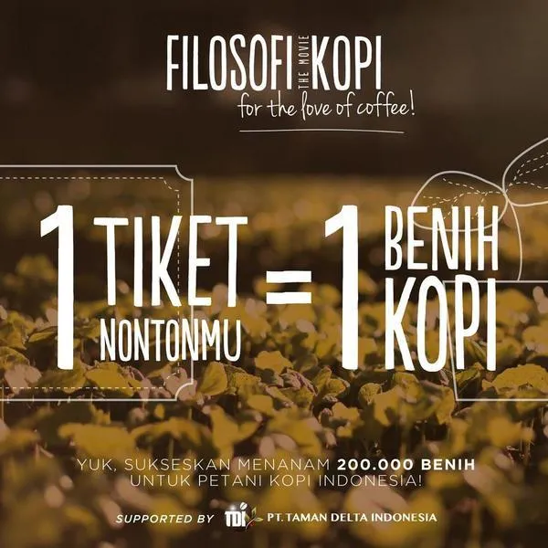 Filosofi Kopi @foto: twitter.com/filkopmovie