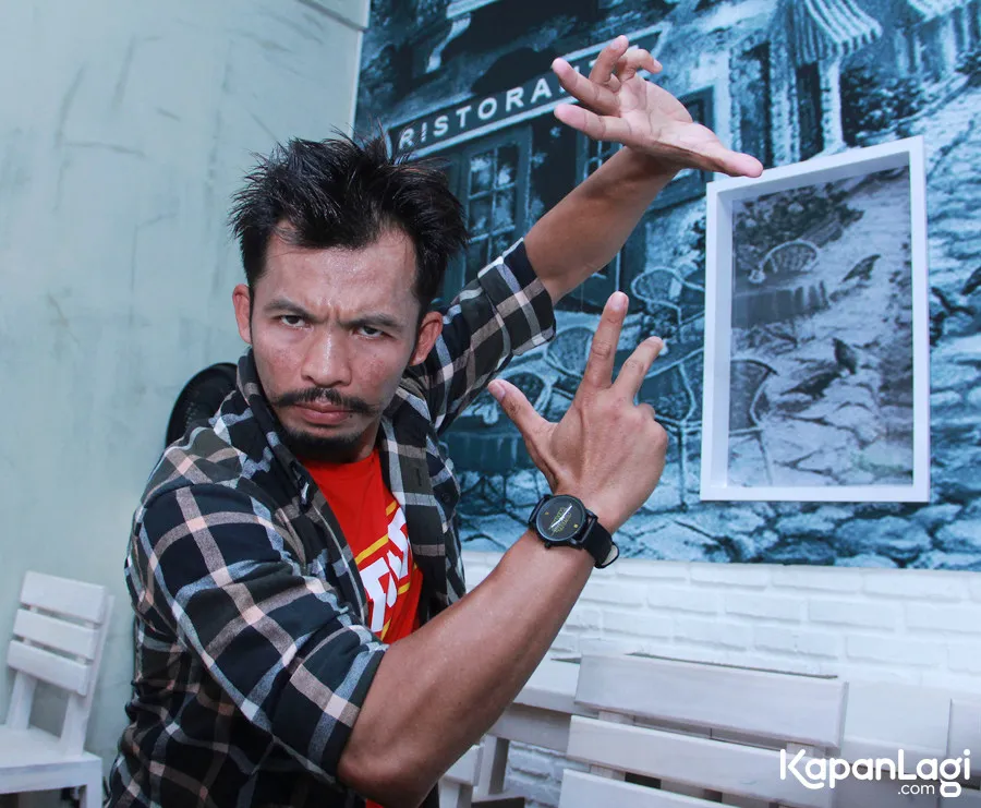 Kang Cecep ternyata persiapkan karirnya di Hollywood lewat THE GATE/©KapanLagi.com®/M. Akrom Sukarya