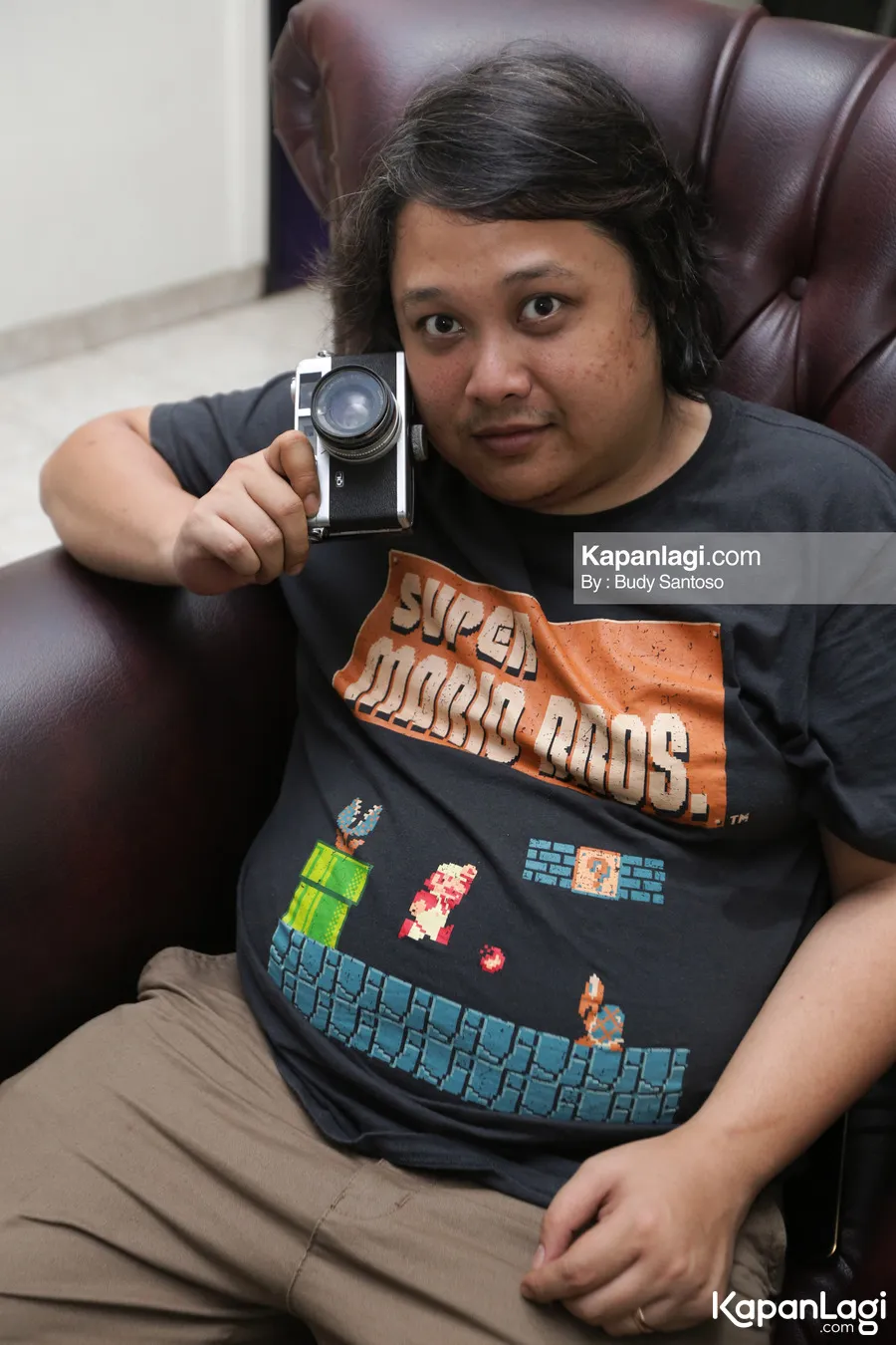 Beginilah penampilan Cecep Reza sekarang © KapanLagi.com®/Budy Santoso