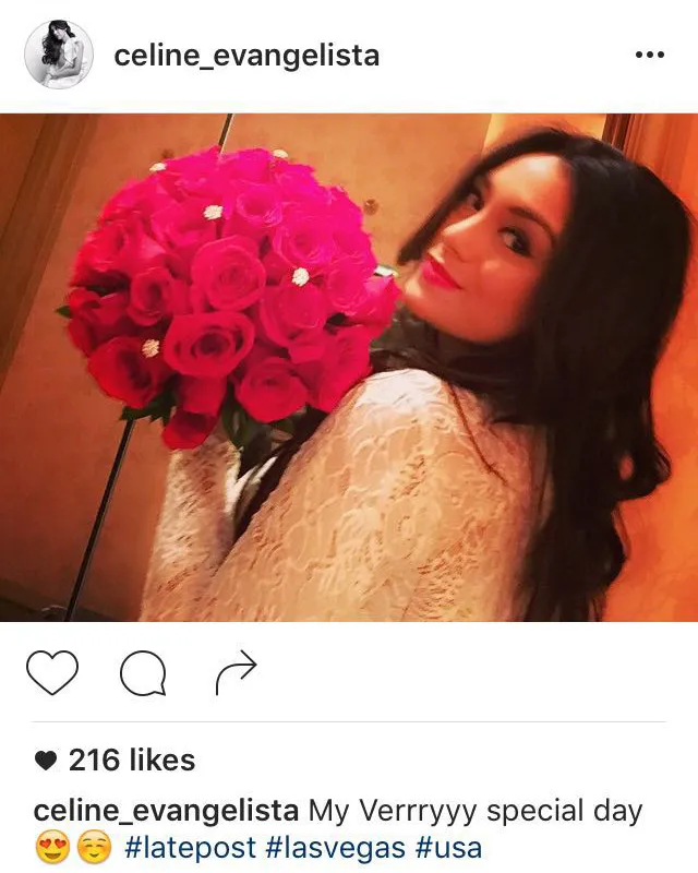 Foto yang diduga diambil saat pernikahan Celine/©Istimewa