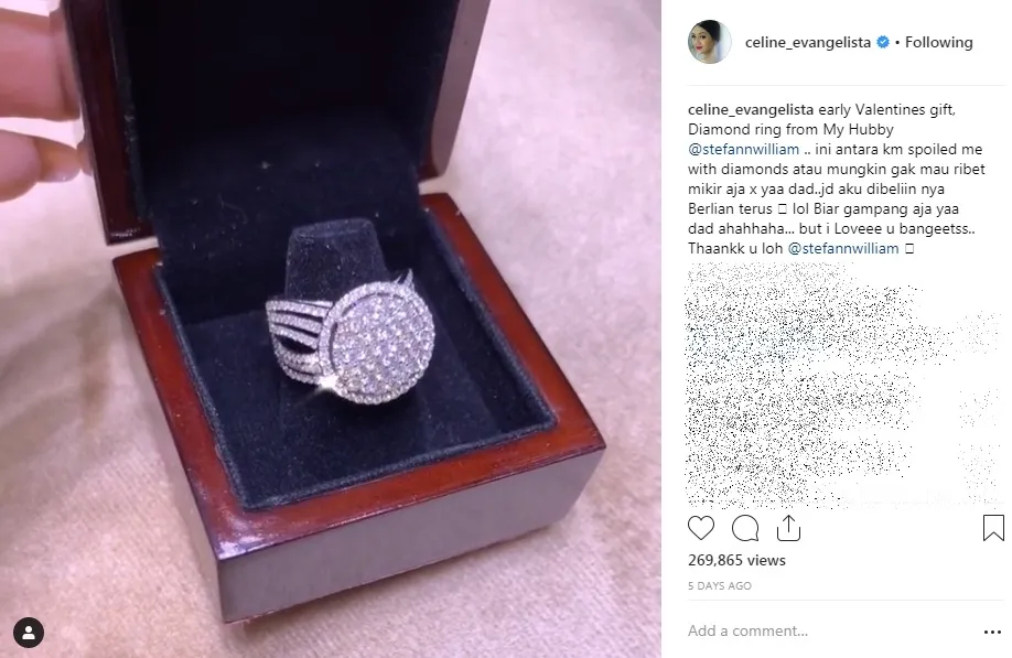 Credit: instagram.com/celine_evangelista