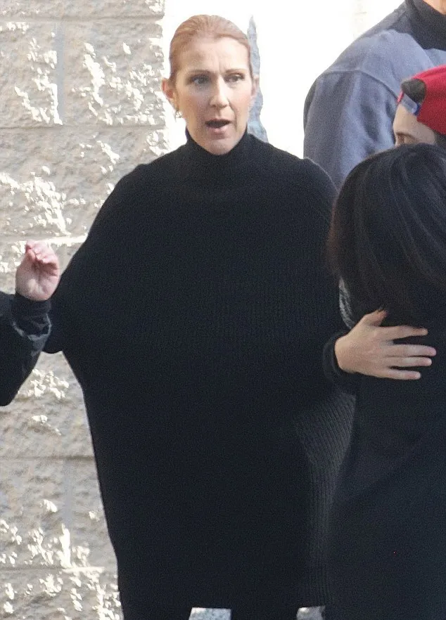 Be strong, Celine! © dailymail.co.uk