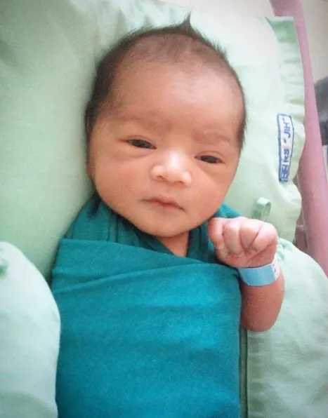 Hai baby G ©instagram/cellanadalam