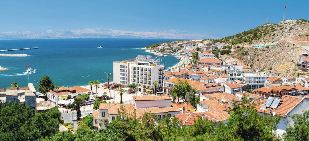 Salah satu sudut kota Cesme. Indah banget bukan?
