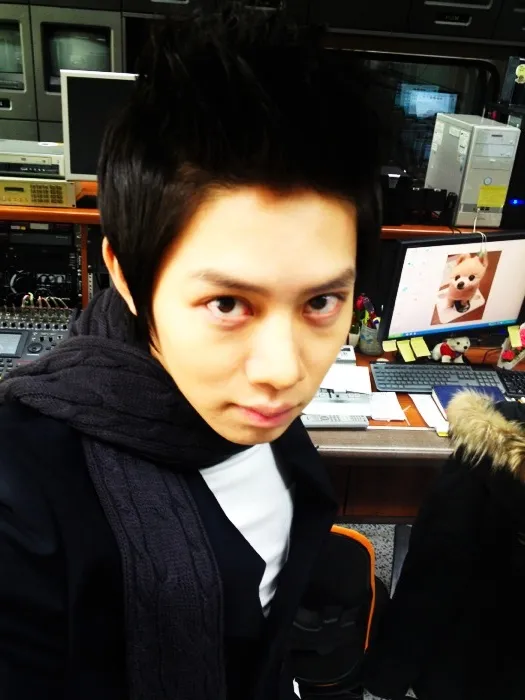 Heechul sebelum menutup twitternya