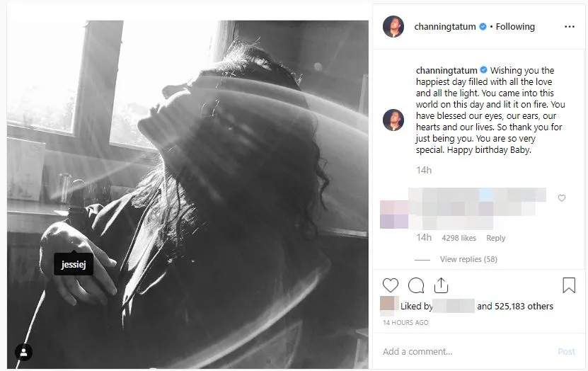 © instagram/ChanningTatum