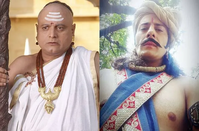 Aakramak (kanan) adalah guru baru yang ditunjuk oleh Chanakya untuk melatih Ashoka @tellychakkar.com