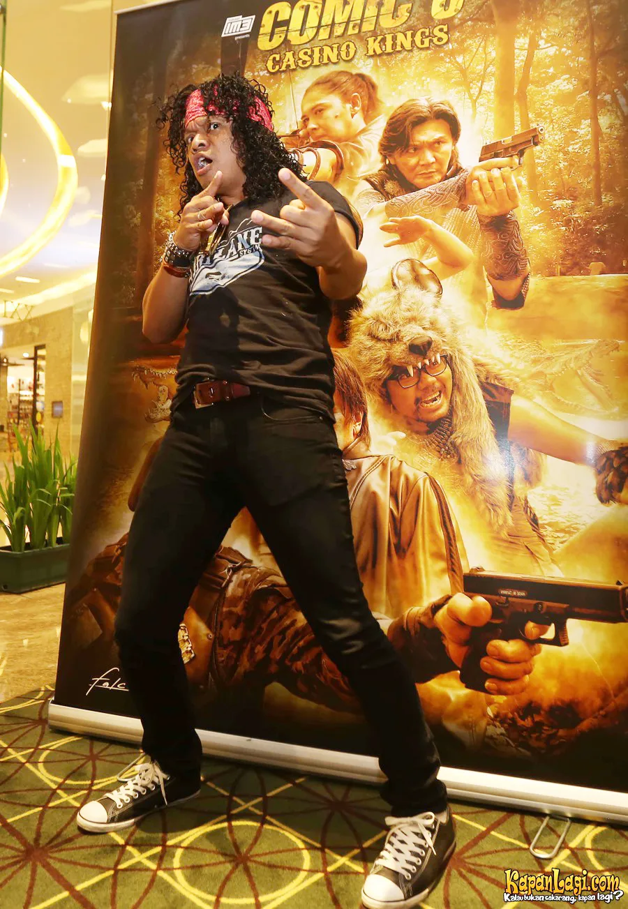 Candil lakoni adegan berantem hingga mau muntah/©Kapanlagi.com®/Budy Santoso