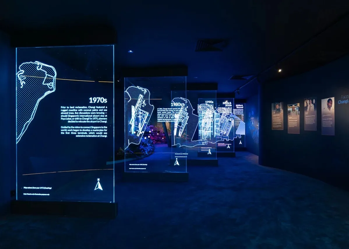 T5 In The Making Exhibition Changi Airport. ©Changi Airport