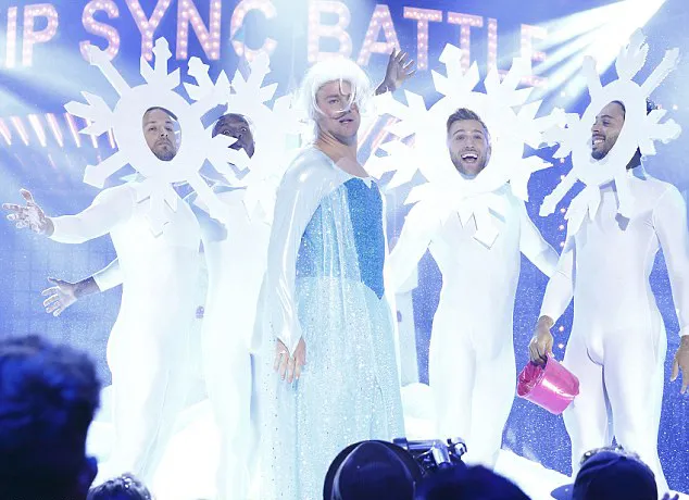Inilah aksi kocak Channing saat lip sync Let It Go © Spike