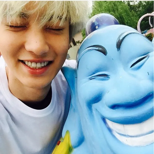 Chanyeol EXO dinobatkan jadi yang paling populer gara-gara postingan Instagram yang selalu unik. ©Instagram/Real_PCY