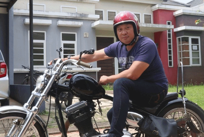 Chef Haryo (credit : kapanlagi.com/Fikri Alfi Rosyadi)