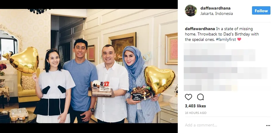 Chelsea jadian dengan Daffa? ©instagram/daffawardhana