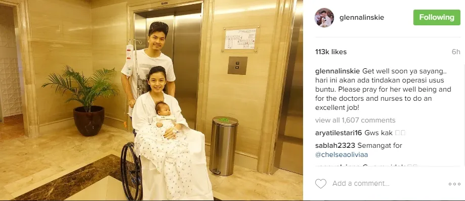 Chelsea jalani operasi usus buntu hari ini ©glennalinskie