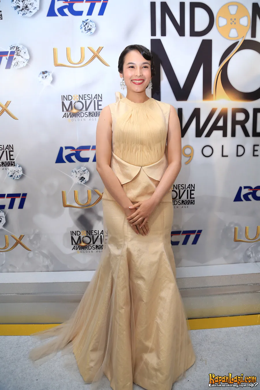 Chelsea berhasil sabet gelar Actress of The Year!/©Kapanlagi.com®/Agus Apriyanto