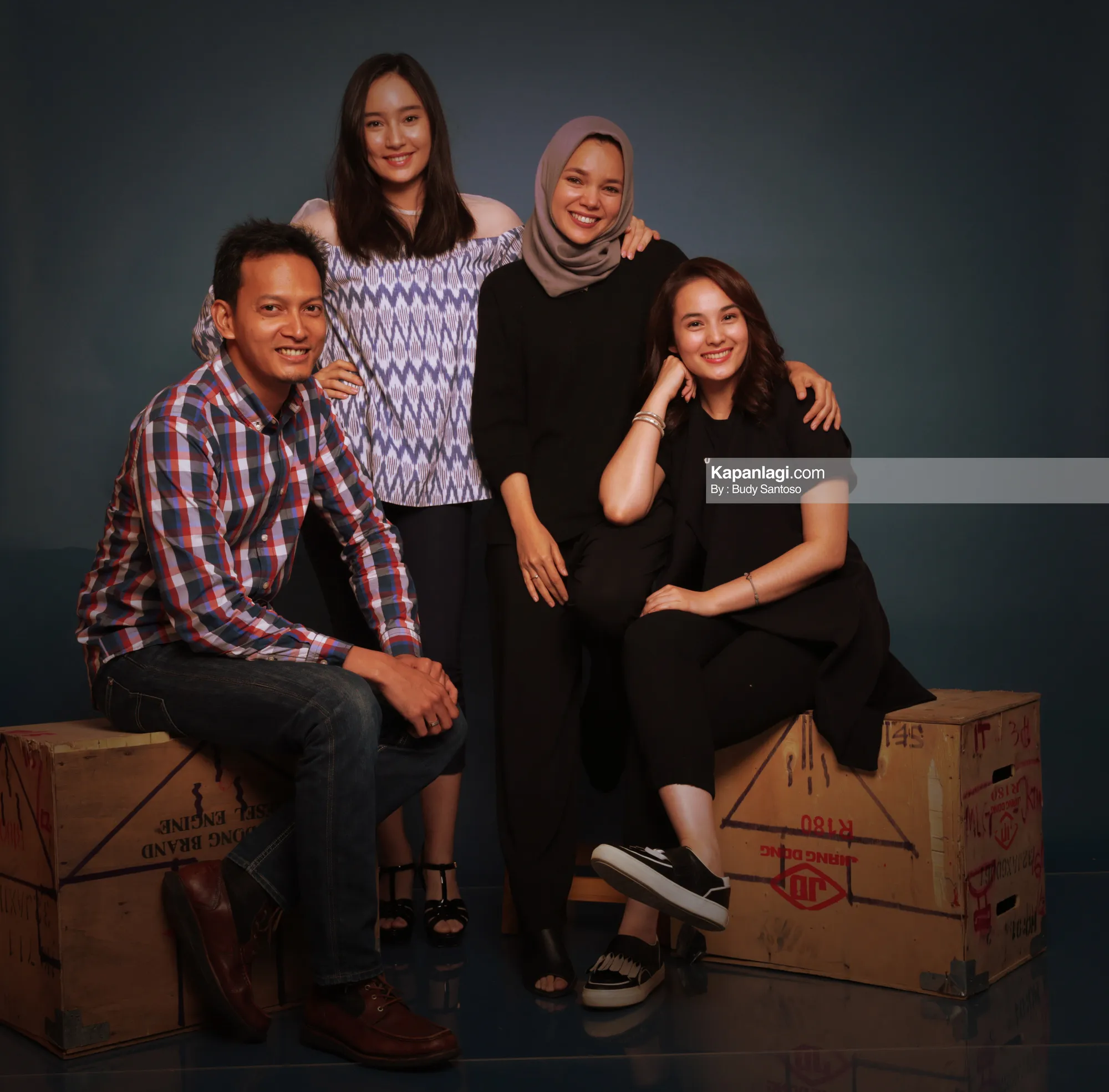 Cast AYAT AYAT CINTA 2 © Kapanlagi/Budy Santoso
