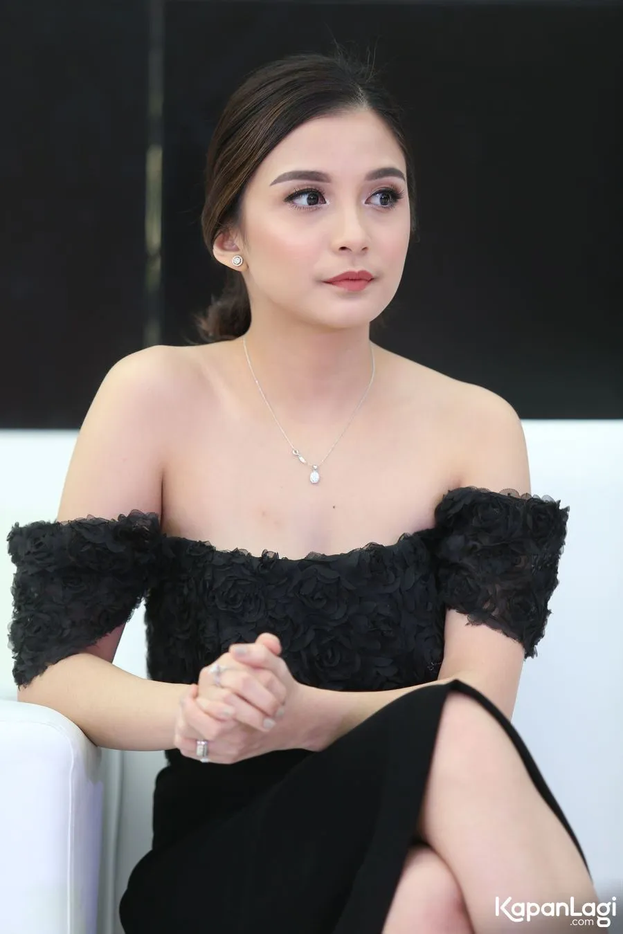 Chelsea masih berikan ASI untuk Nastusha © KapanLagi.com®/Agus Apriyanto