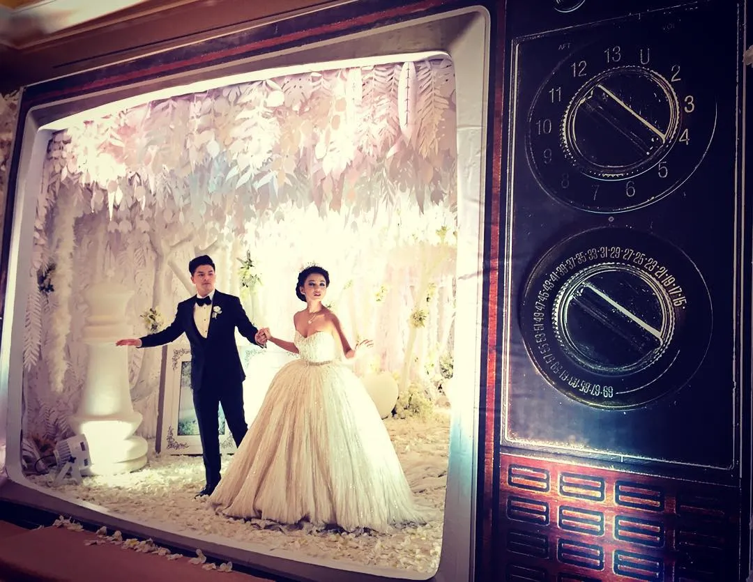 Pernikahan fairy tale, Chelsea Olivia disebut Alyssa Soebandono mirip Cinderella. ©instagram.com/yu_cienlotus