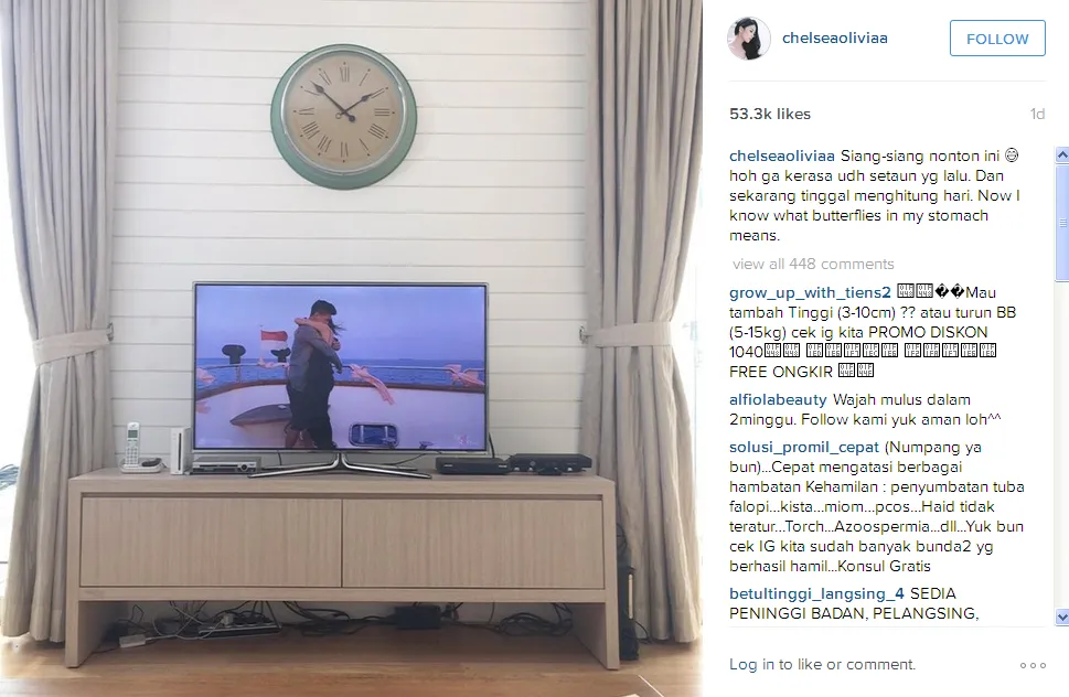 Chelsea sebut jika pernikahannya tinggal menunggu hari / © Instagram