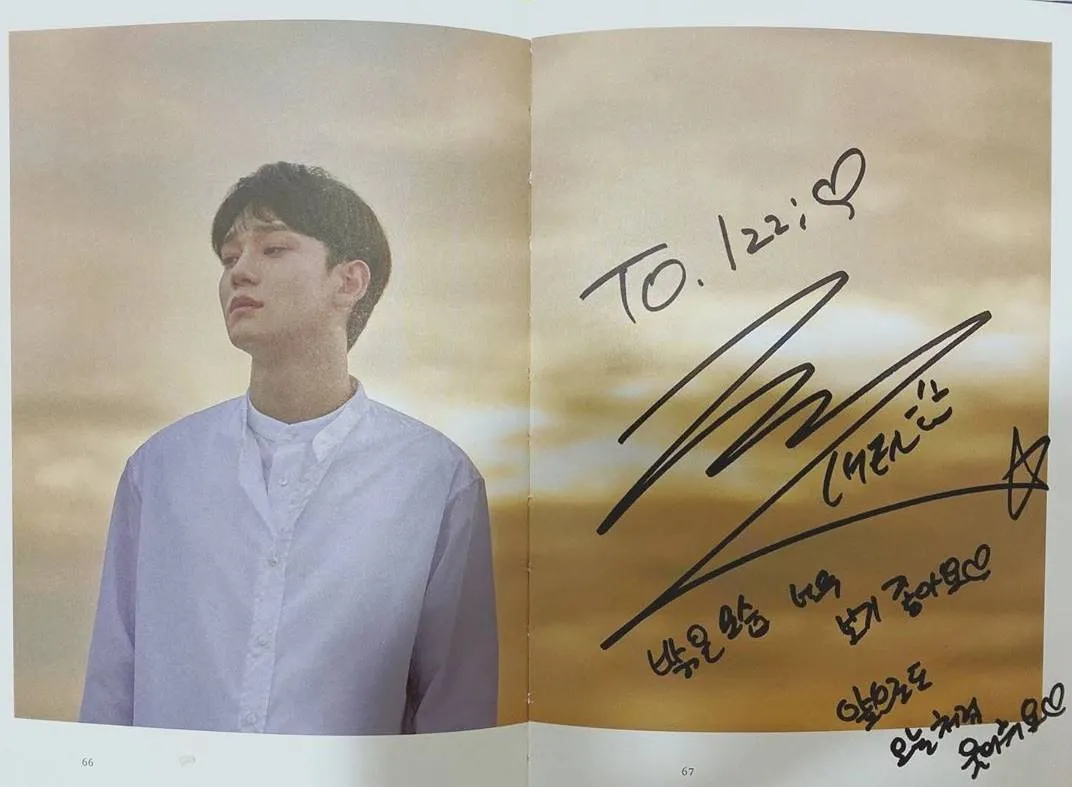 Pesan Chen buat Izzi © instagram.com/izziisman