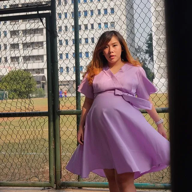 Cherly Juno Tengah Hamil Besar