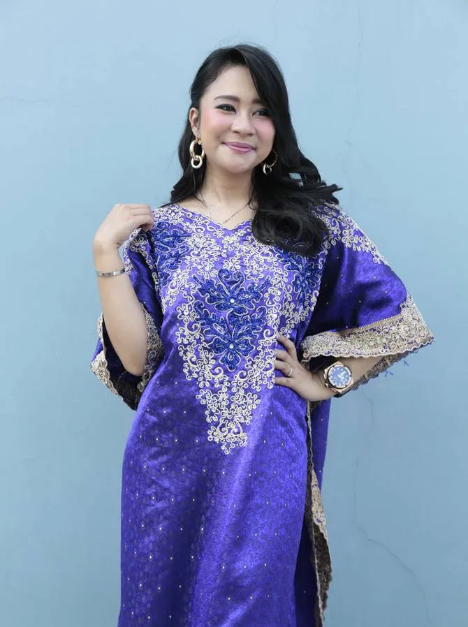 Chikita Meidy merasa beruntung mendapatkan sang calon suami © KapanLagi.com/Muhammad Akrom Sukarya