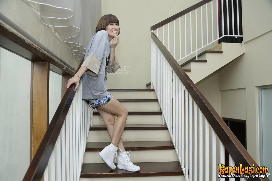 Chika Jessica ingin habiskan hari pertama puasa bareng keluarga. ©KapanLagi.com®/Agus Apriyanto