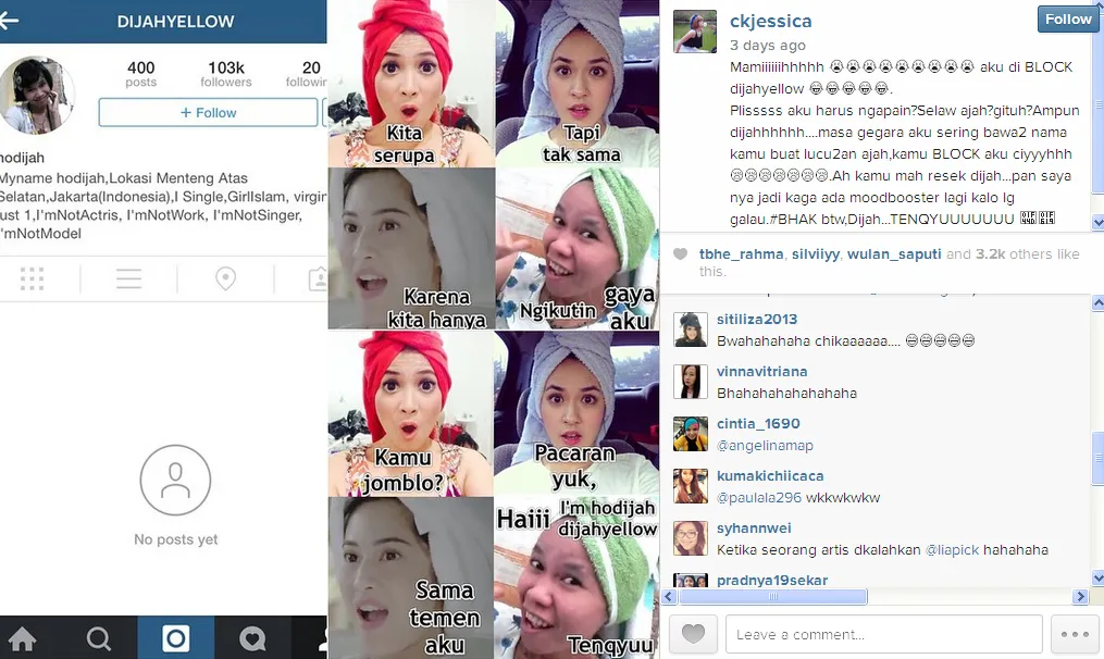 Chika Jessica Diblok Dijah / © Instagram