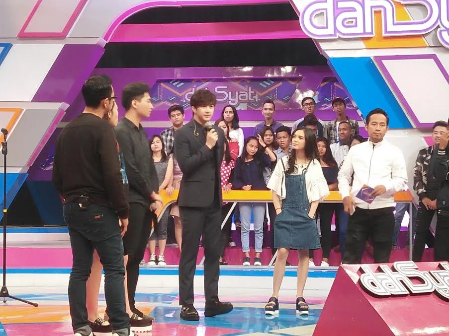 Thunder tampil di DAHSYAT RCTI. ©KapanLagi.com/Nuzulur Rakhmah