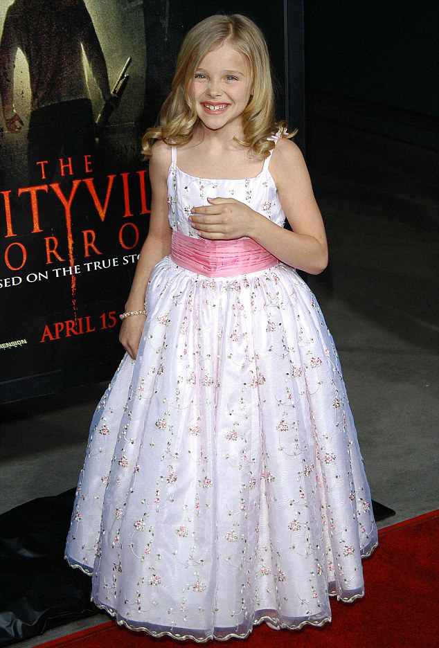  FOTO  Chloe Moretz 10  Tahun  Yang  Lalu  Imut 