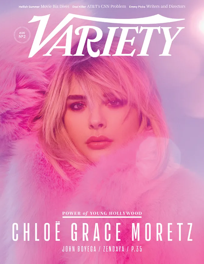 Chloe dalam cover terbaru majalah Variety © Variety