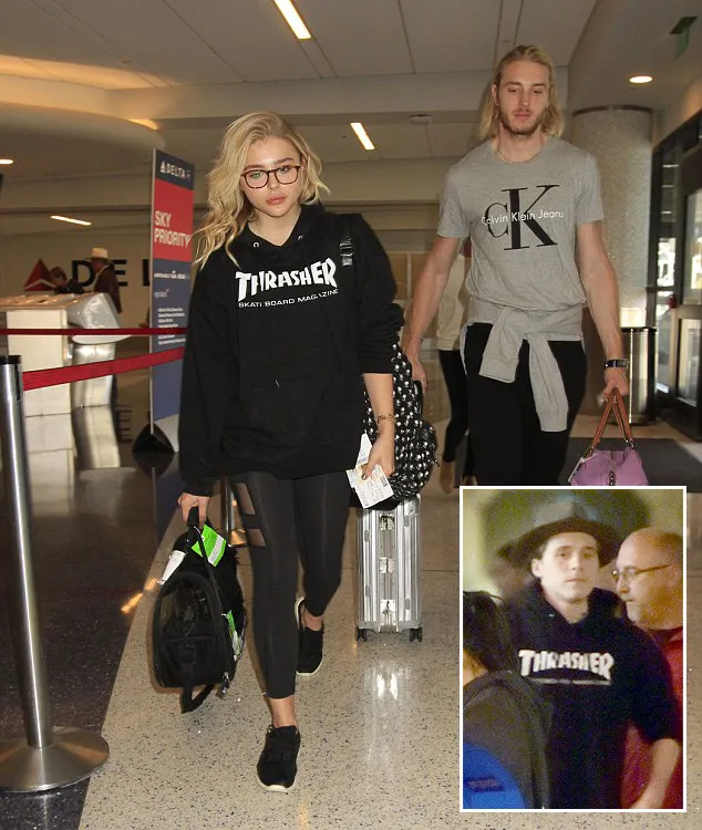 Hoodie yang dikenakan Chloe ternyata milik Brooklyn © istimewa