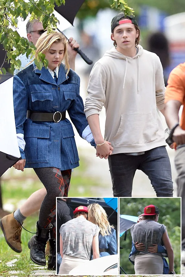 Chloe dan Brooklyn umbar kemesraan di depan umum © istimewa