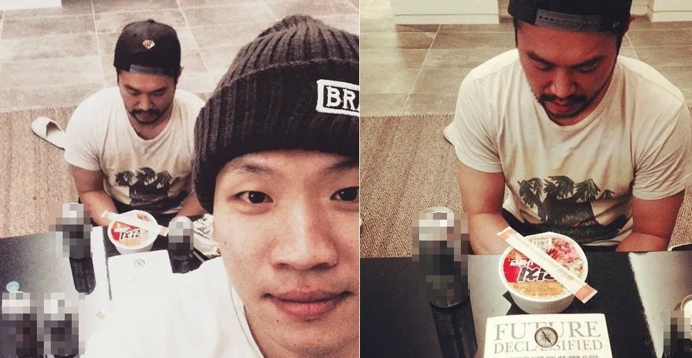 Pesta ulang tahun Choiza, tanpa Sulli dan hanya dengan mie instan © instagram.com/gaekogeem