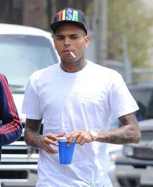 Chros Brown langsung diculik pacarnya selepas dari penjara ©contactmusic