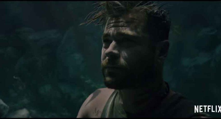 In one of the scenes shown in the trailer, Tyler Rake is seen showing hidden sadness.