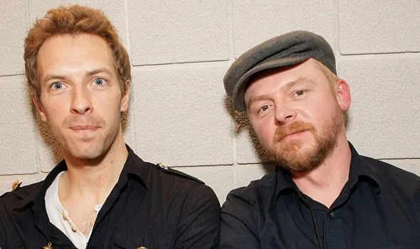 Simon Pegg - Chris Martin