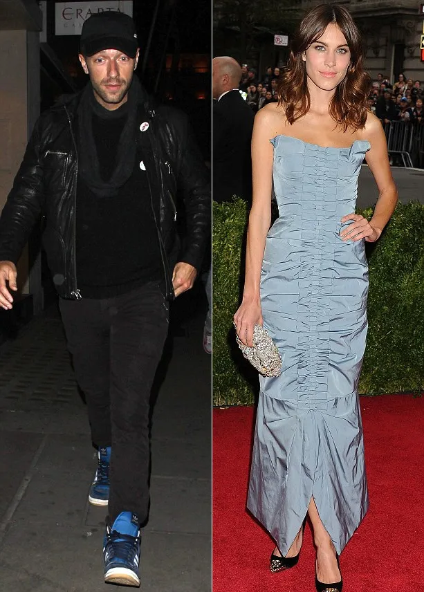 Chris dan Alexa @ dailymail.co.uk