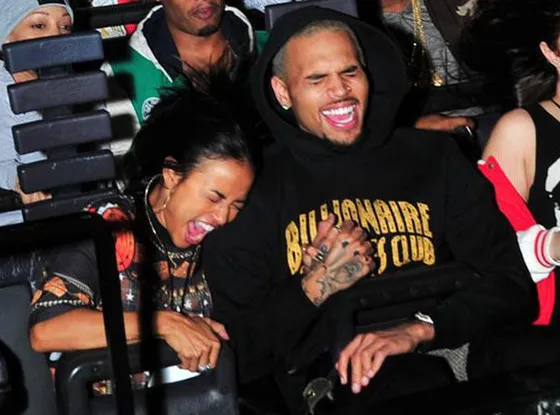 Karrueche dan Chris @ istimewa