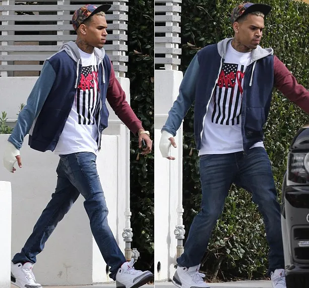 Chris Brown @ dailymail.co.uk